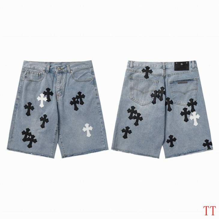 Picture of Chrome Hearts Jeans Short _SKUChromeHeartssz28-3620tn078887